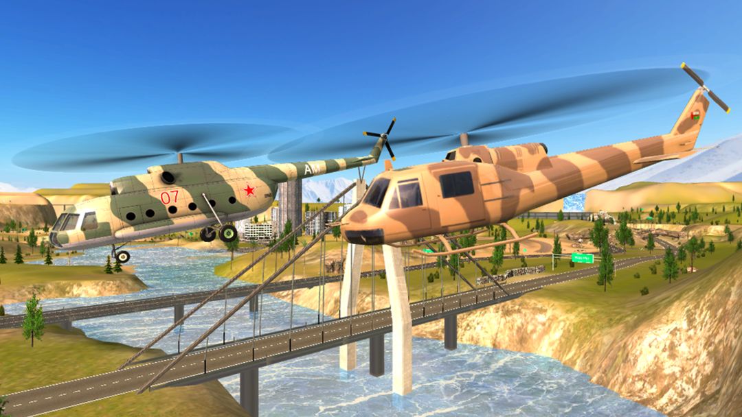 Screenshot of Army Helicopter Marine Rescue