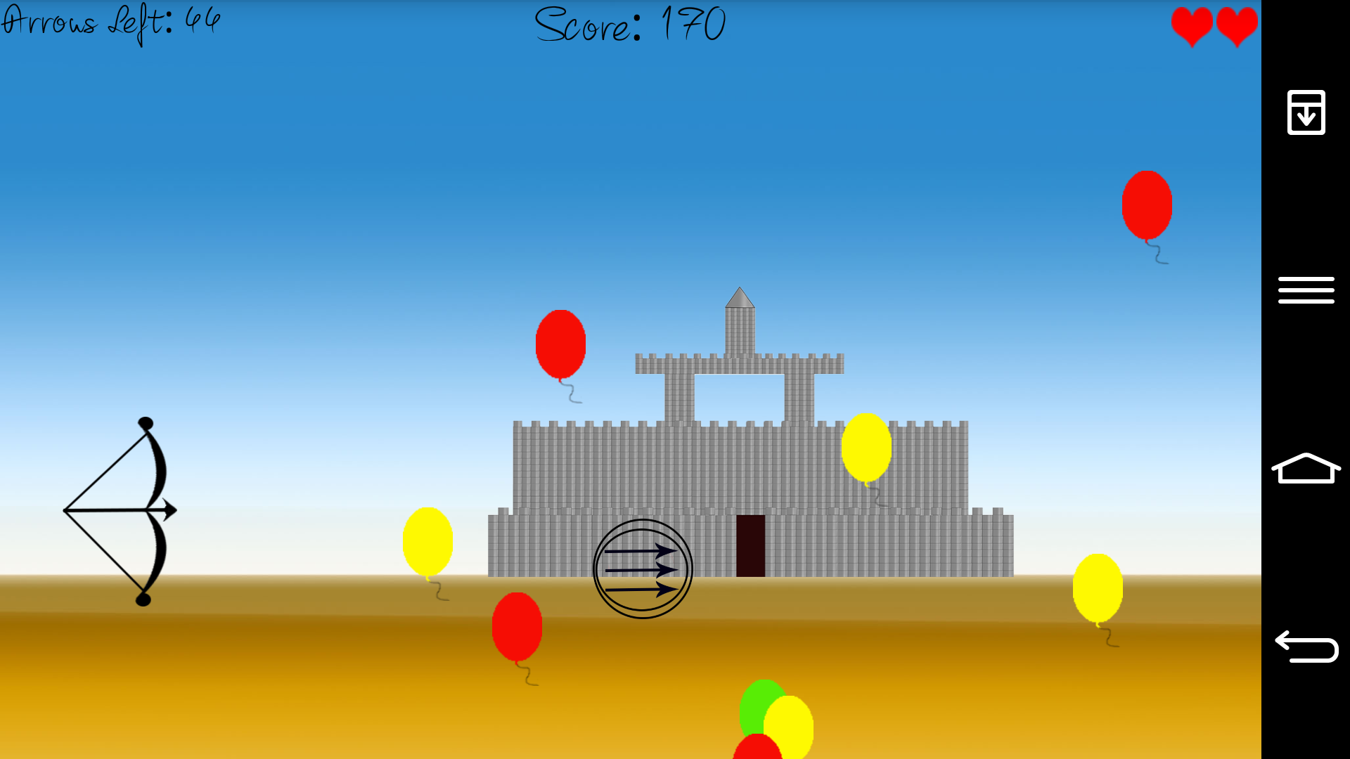 Скриншот игры Archery