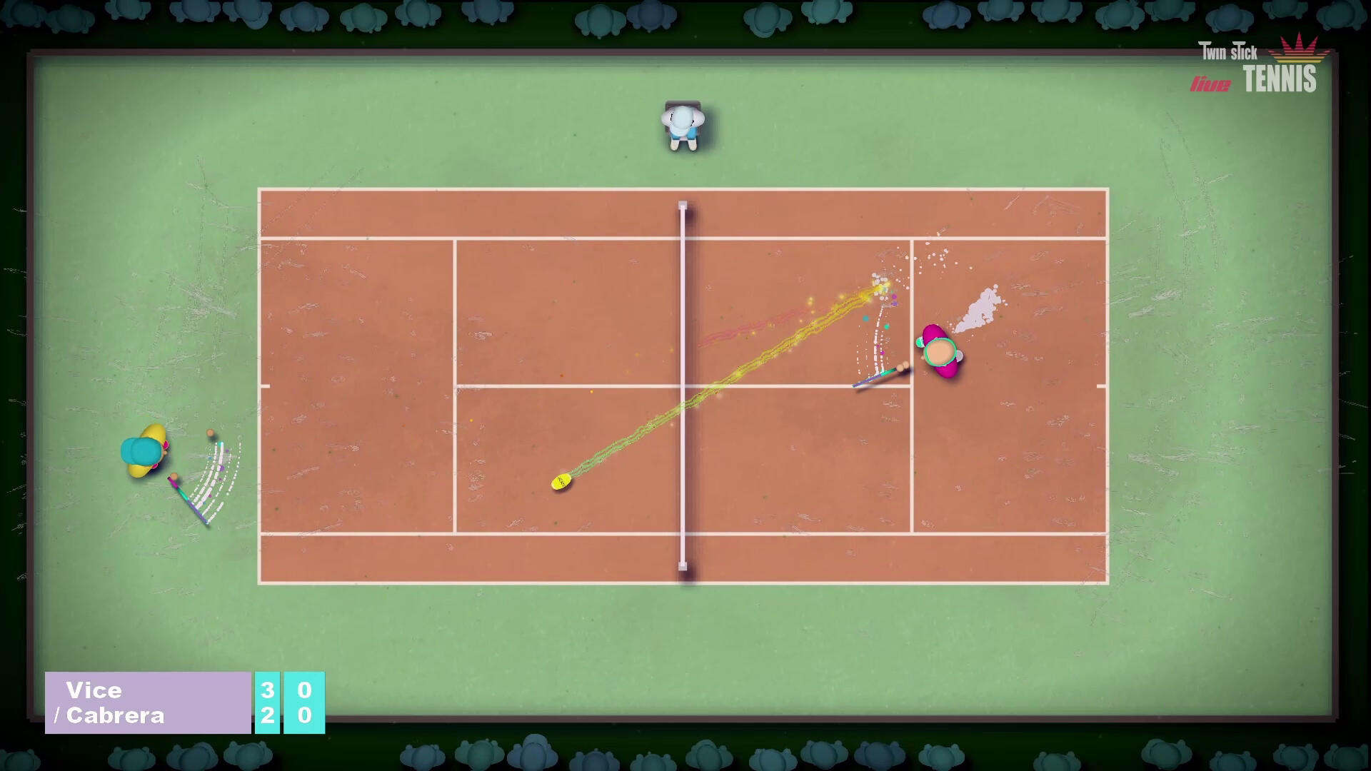 Screenshot 1 of ट्विन स्टिक टेनिस 