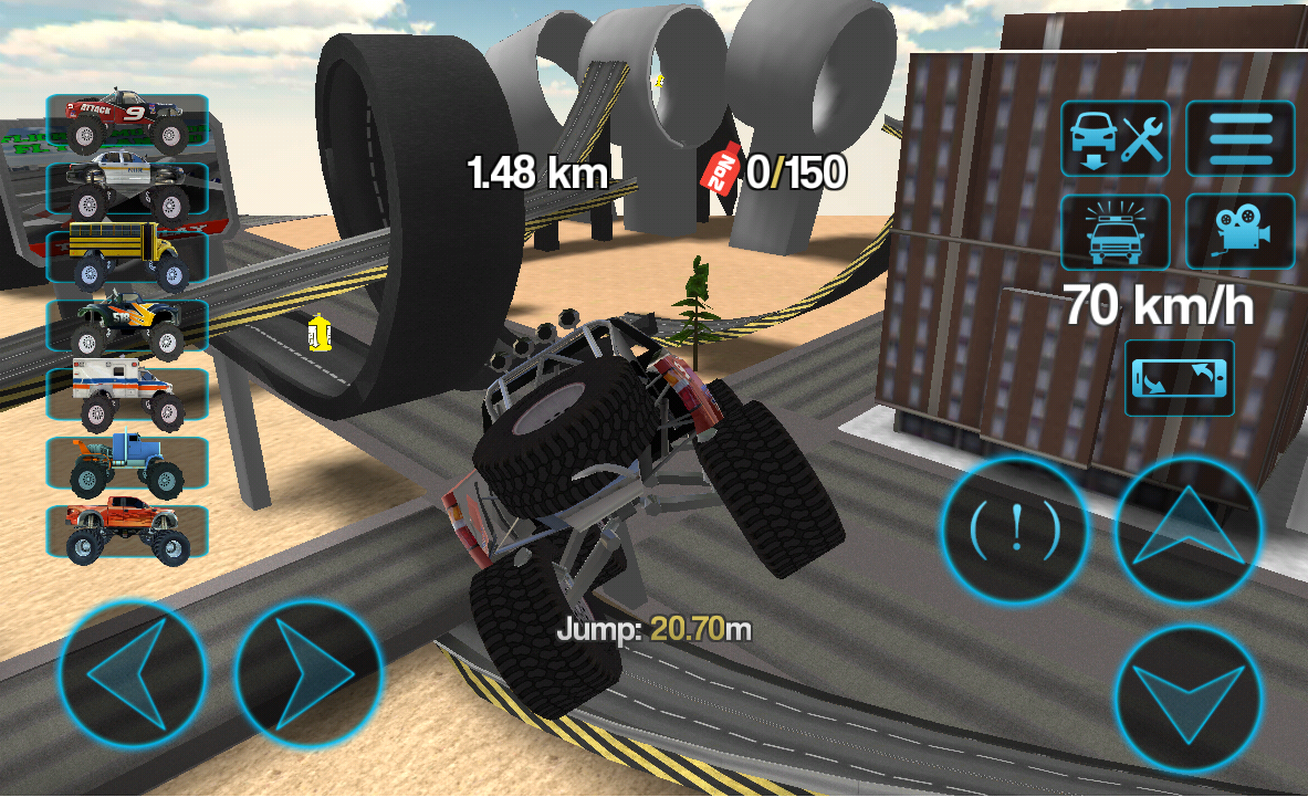 Screenshot 1 of ထရပ်ကားမောင်းခြင်း Simulator 3D 
