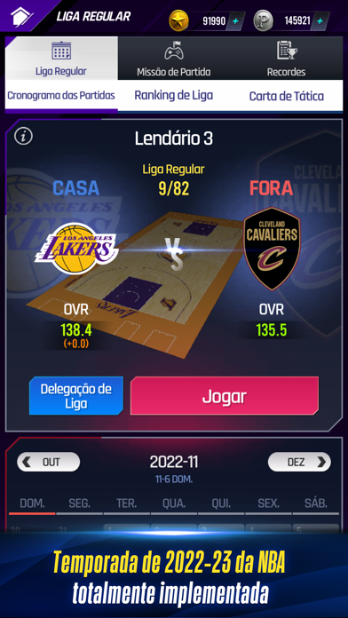 Captura de Tela do Jogo NBA NOW 23