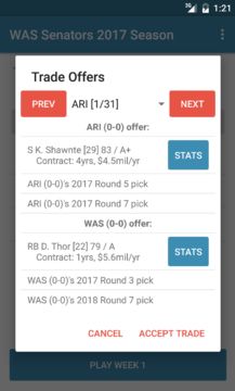Pro Football Coach Game Screenshot