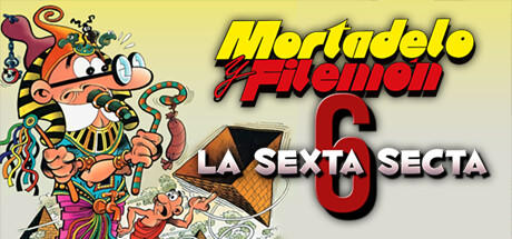 Banner of Mortadelo and Filemón: The Sixth Sect 