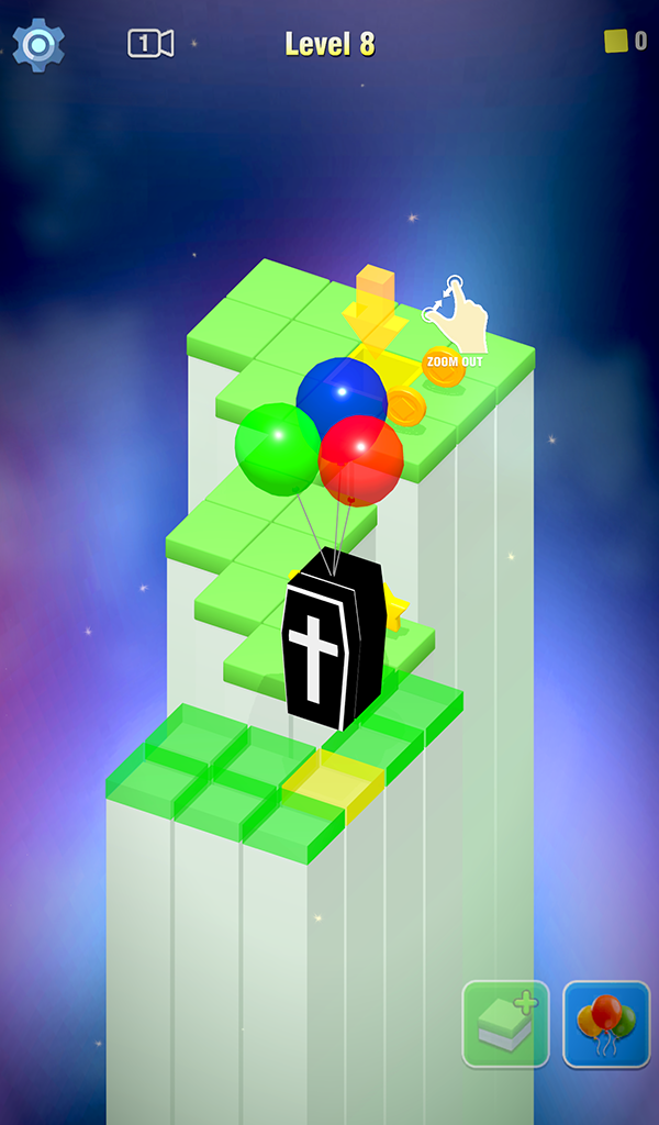 Rolling Blocks: Escape Puzzle Game Screenshot