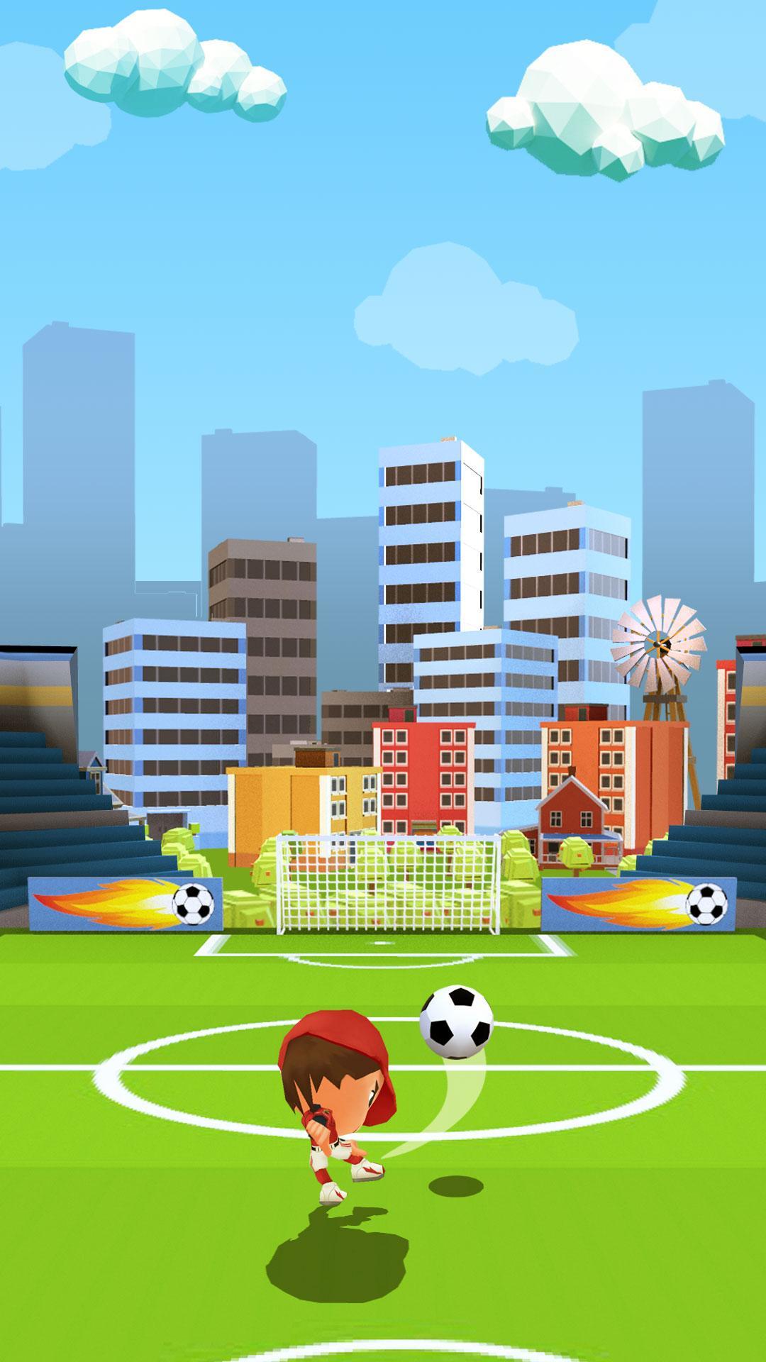 Soccer Kick Ball ゲームのスクリーンショット