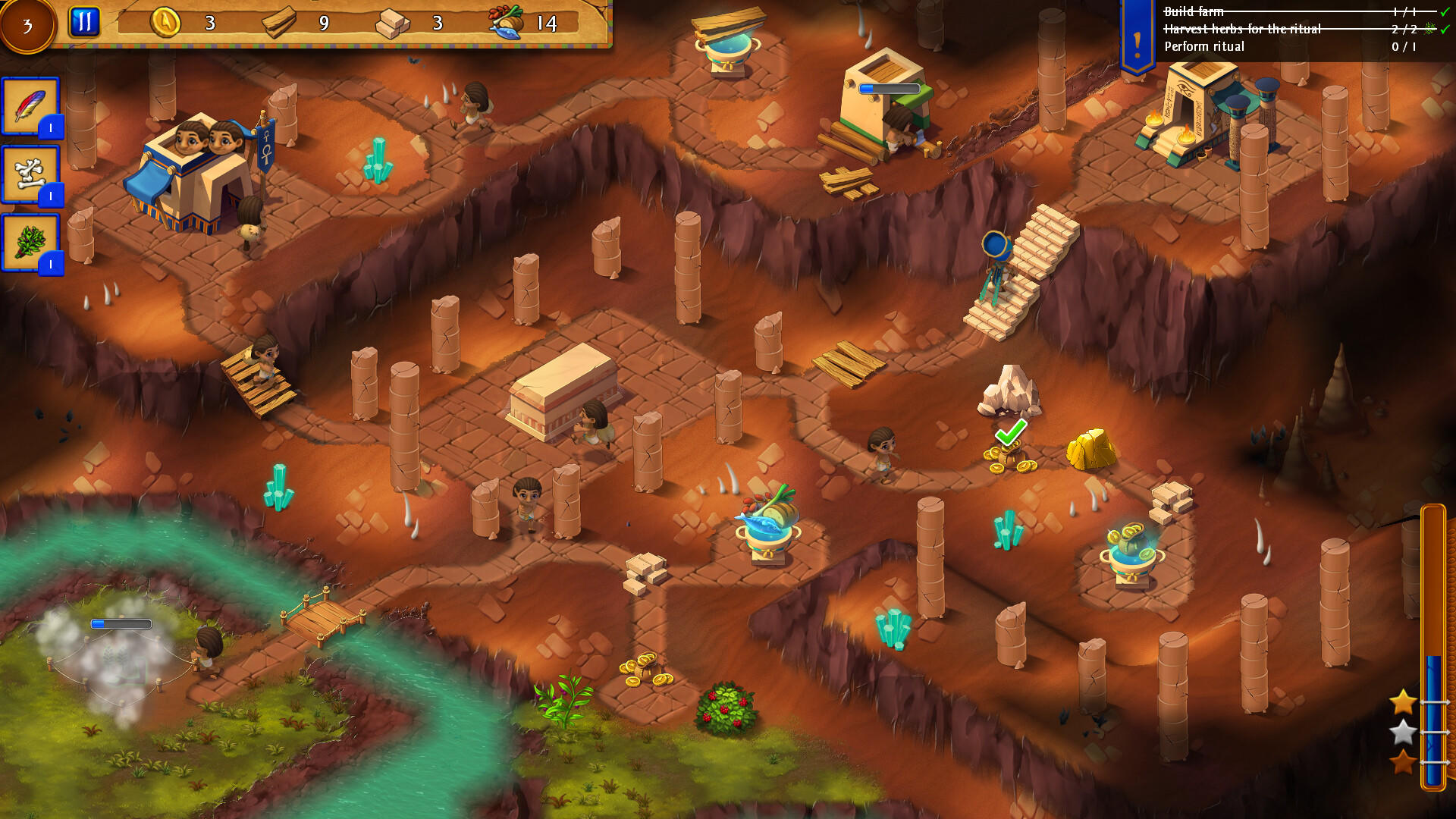 Heroes of Egypt - The Curse of Sethos - Collector's Edition Game Screenshot