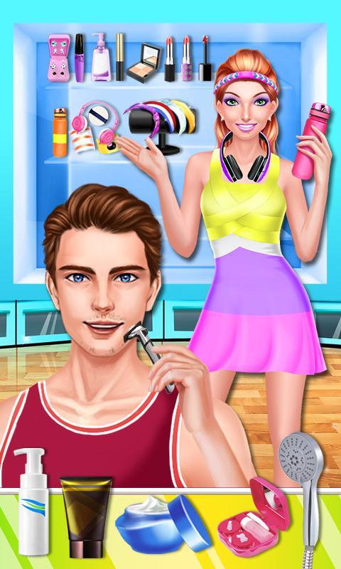 Fashion Beauty Sporty Makeover ゲームのスクリーンショット