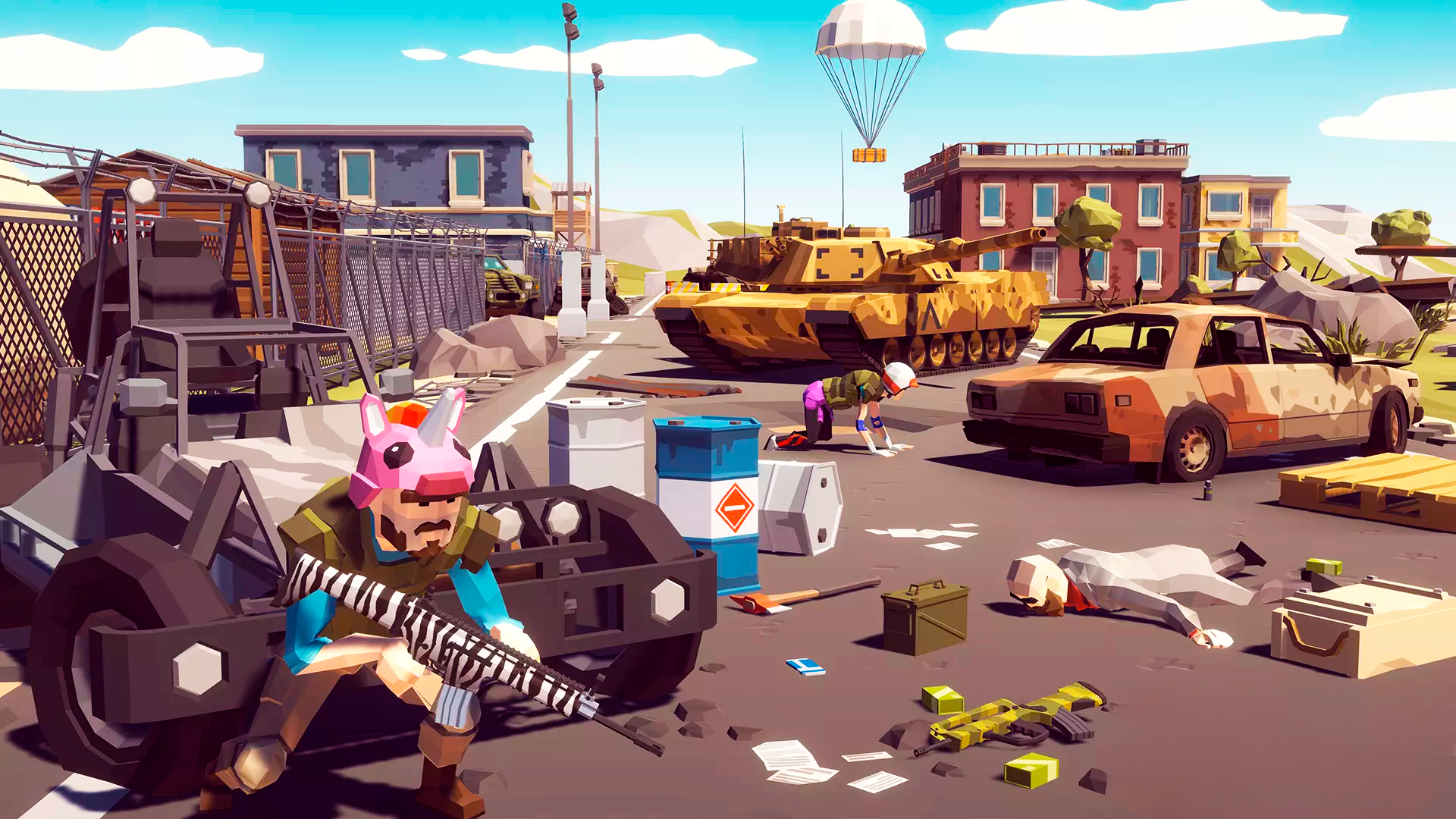 Battlebit utilizes Low-Poly to beat Battlefield at their own game