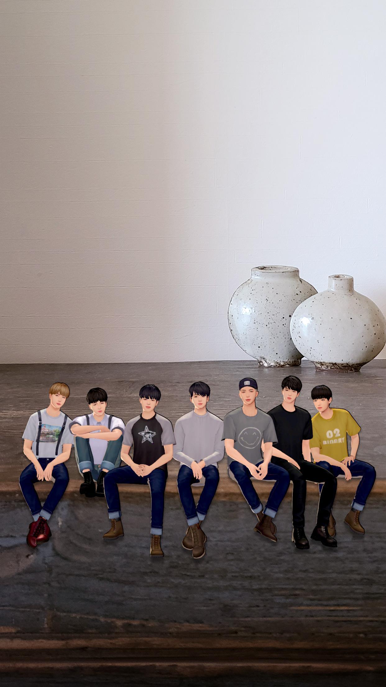 BTS Universe Story Game Screenshot