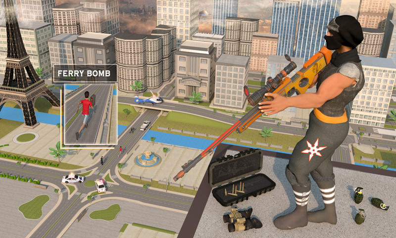 Agent Sniper—Gun Shooter Games ภาพหน้าจอเกม