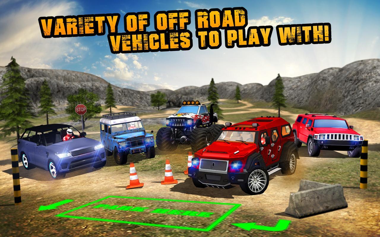 Offroad Parking Challenge 3D Game Screenshot