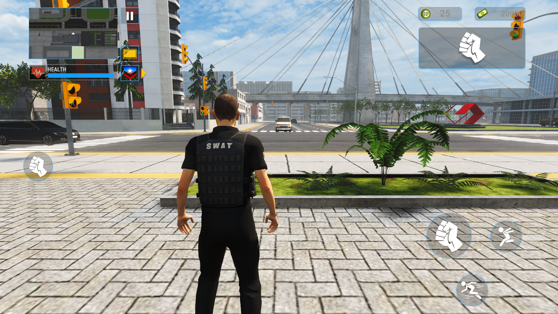 City Police Duty Car Simulator Game Screenshot