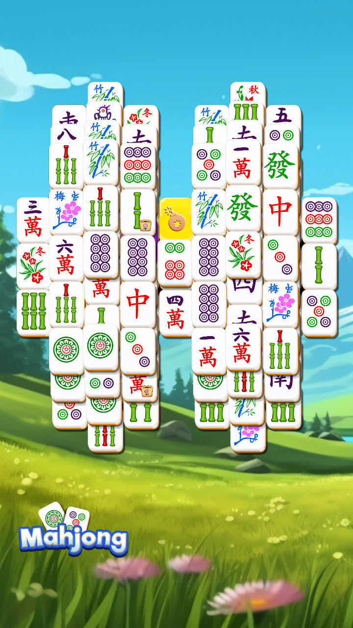 Mahjong Solitaire Game Screenshot