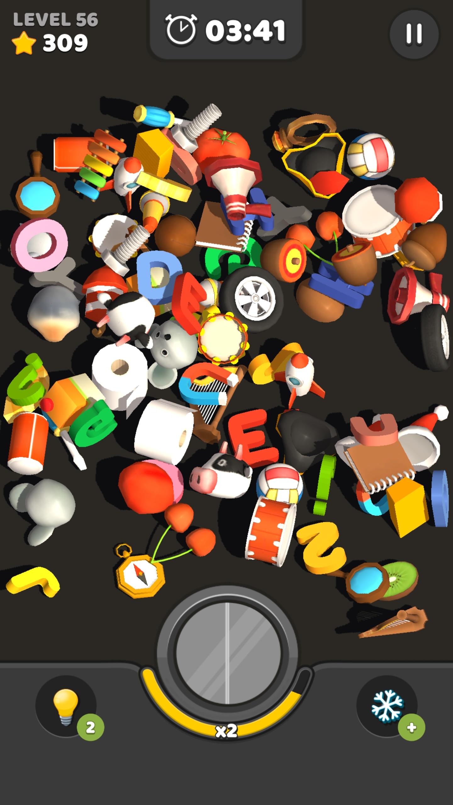 Screenshot of Match 3D Toys