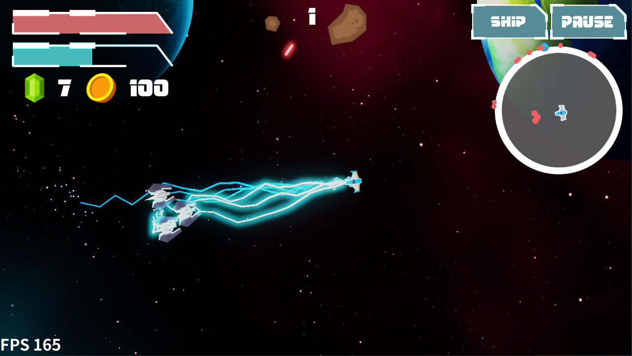 Screenshot of Hyperspace Nebula
