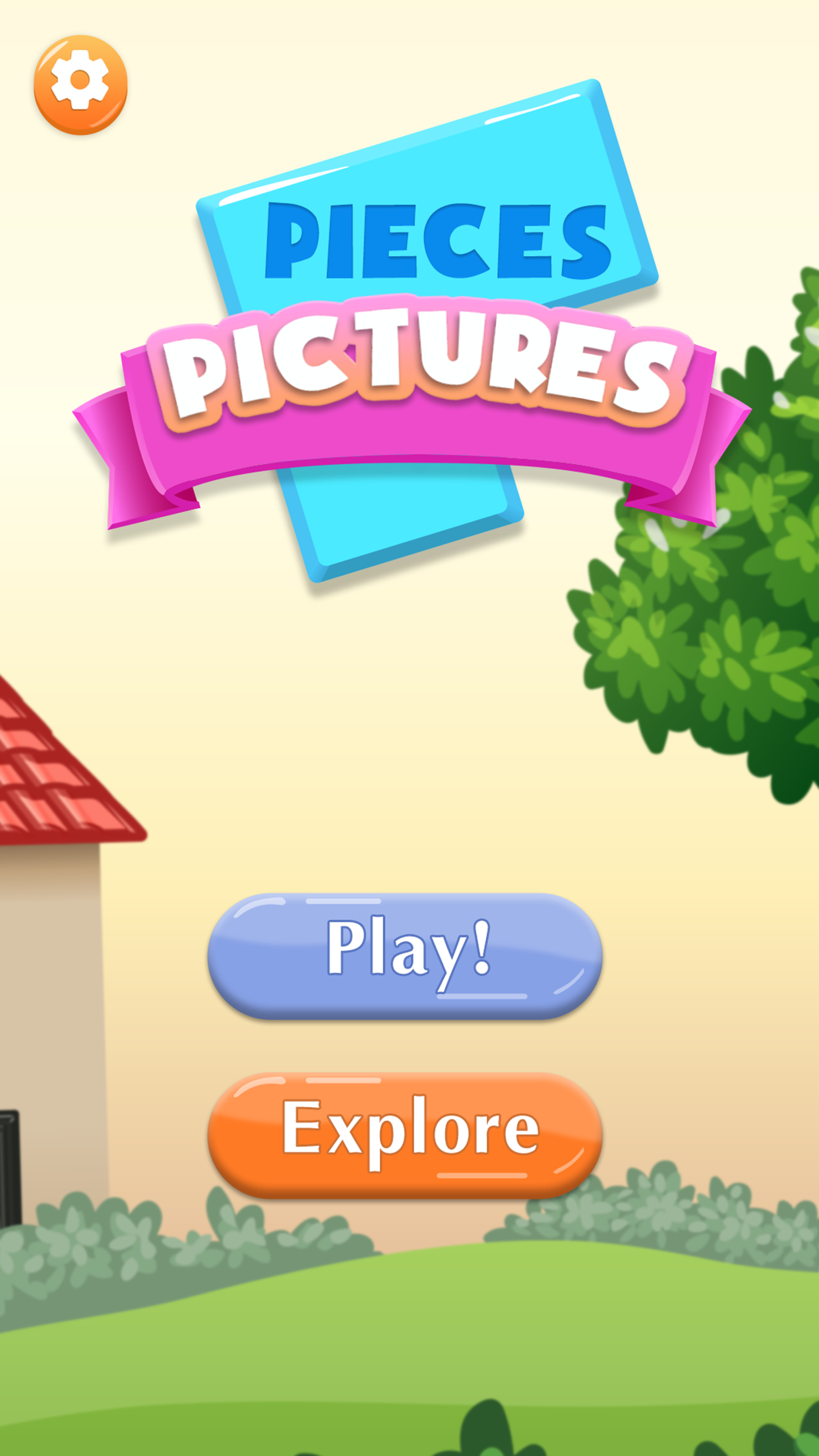 Pieces Pictures Game Screenshot