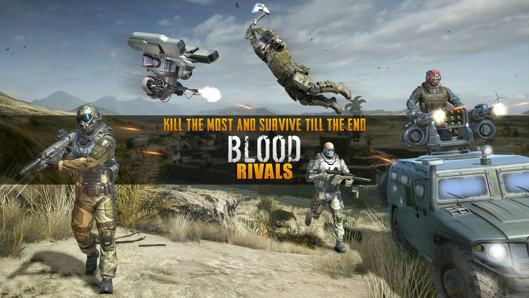 피의 라이벌 : 전장 슈팅 게임 게임 스크린 샷