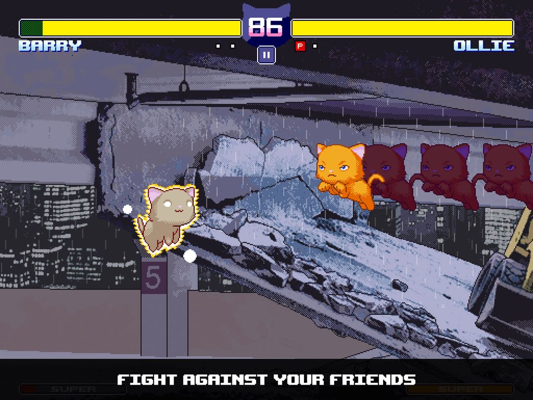 Screenshot of Cat Puncher
