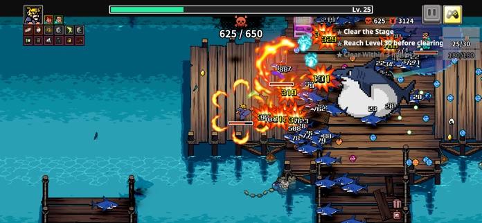Cuplikan Layar Game River City Survivors