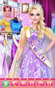 Cuplikan Layar Game Beauty Queen - Star Girl Salon