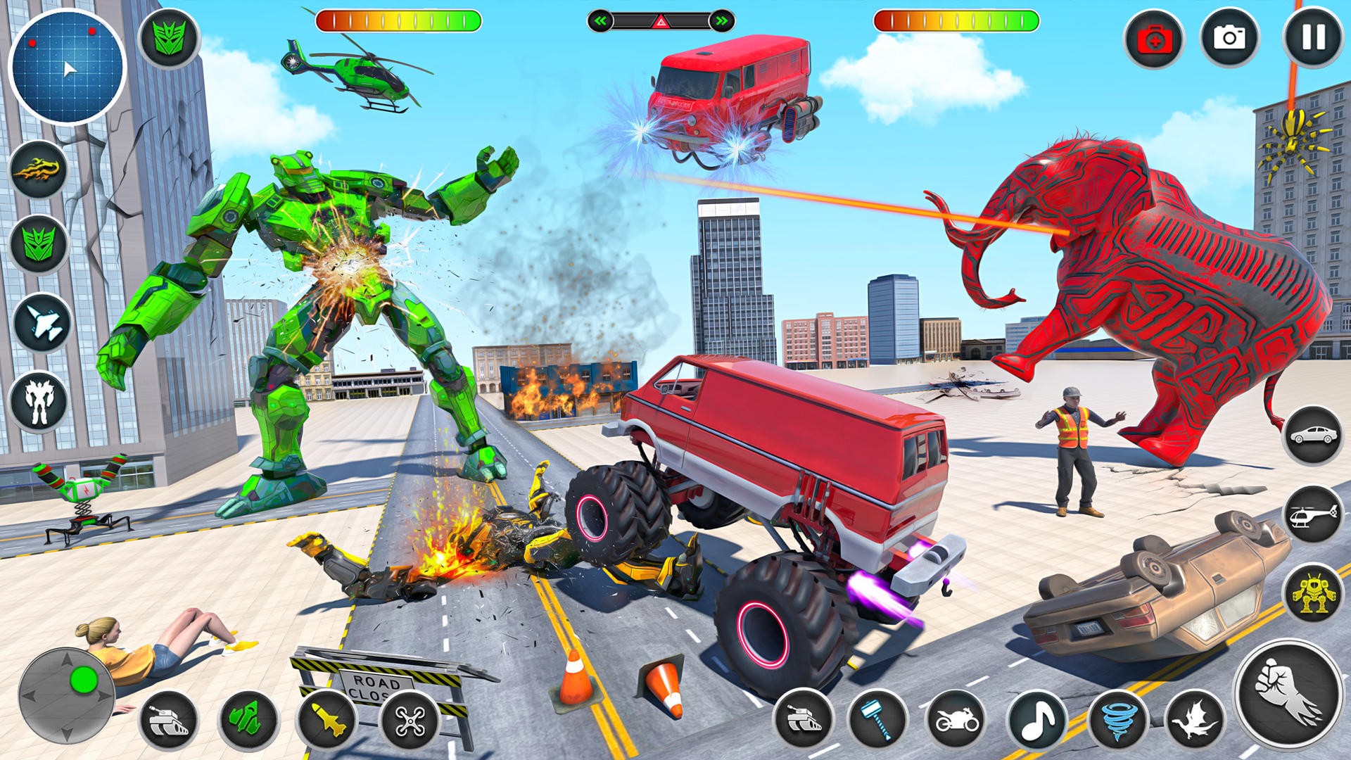 Dino Robot Car Transform Games – Apps no Google Play