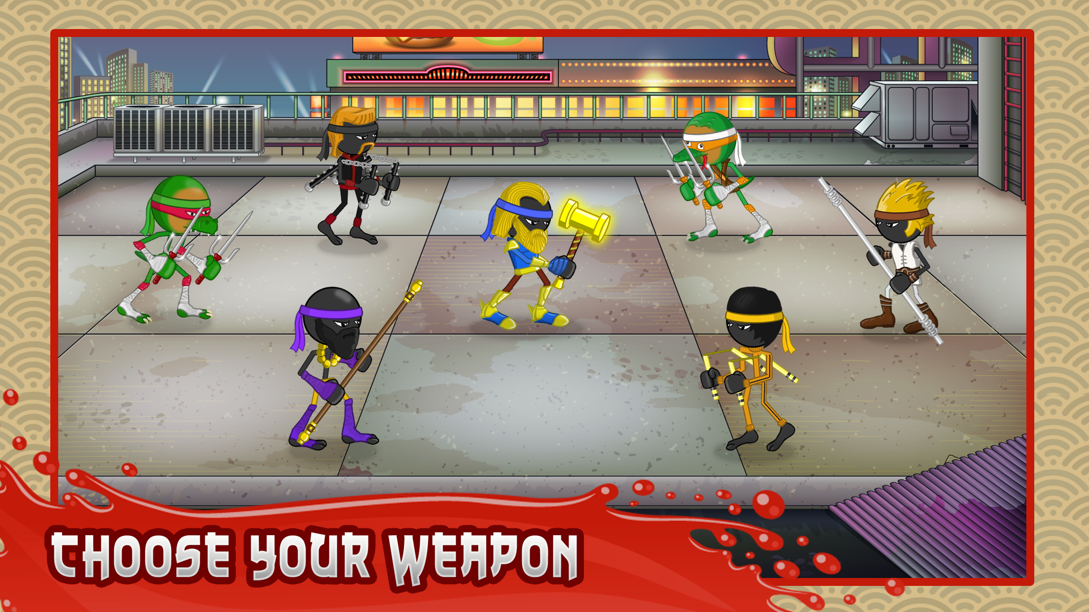 Stickninja Smash Game Screenshot