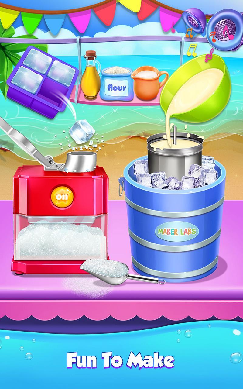 Summer Beach Food Party Game Screenshot