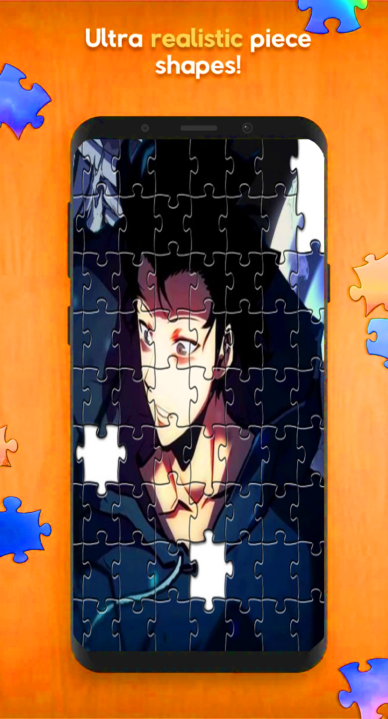 Solo Leveling Anime Puzzle Game Screenshot