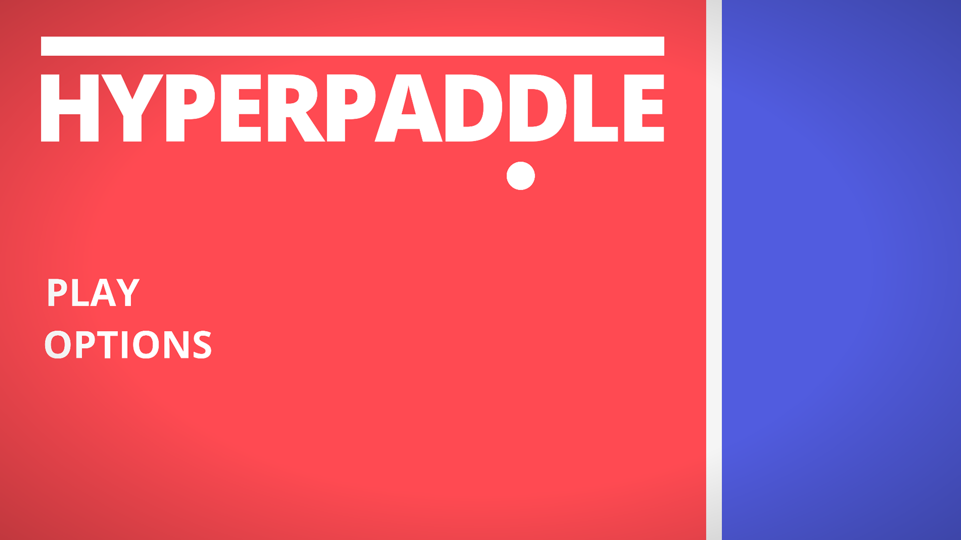 Скриншот игры HyperPaddle