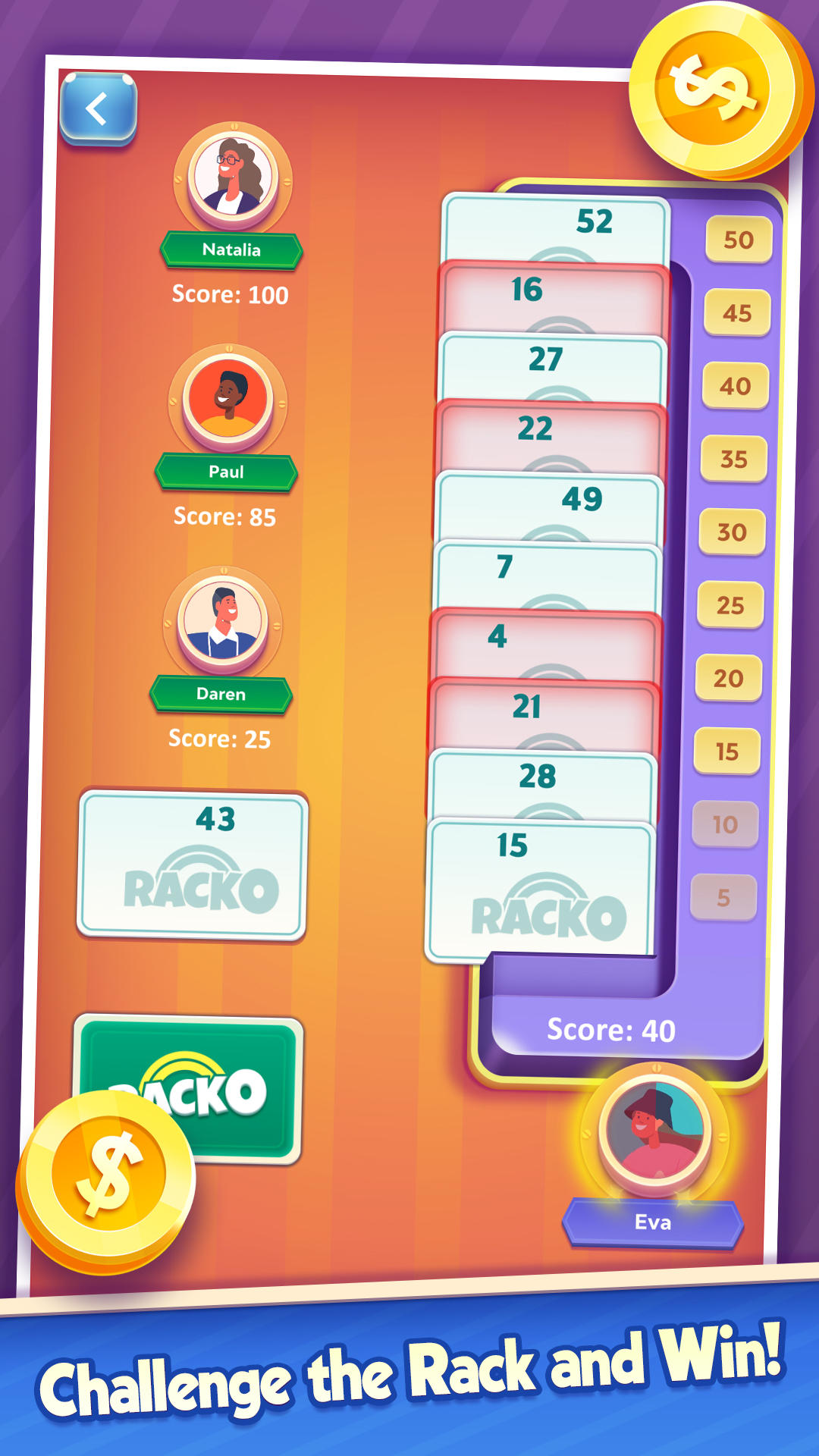 RackO Card Sorting Fun! android iOS apk download for freeTapTap