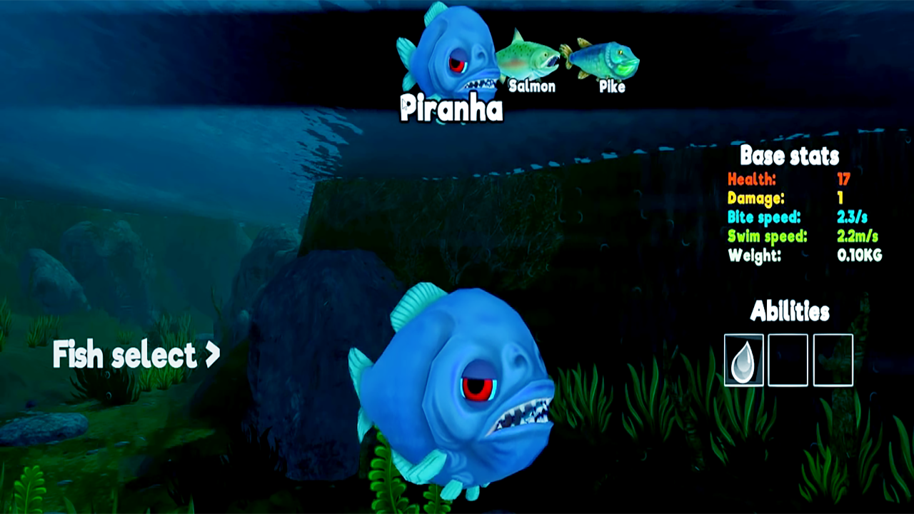 Screenshot of Feed and Grow Fish 2 Simulator