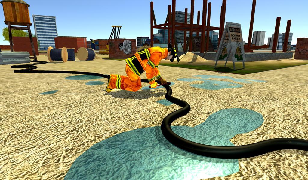 NY City FireFighter 2017 Game Screenshot