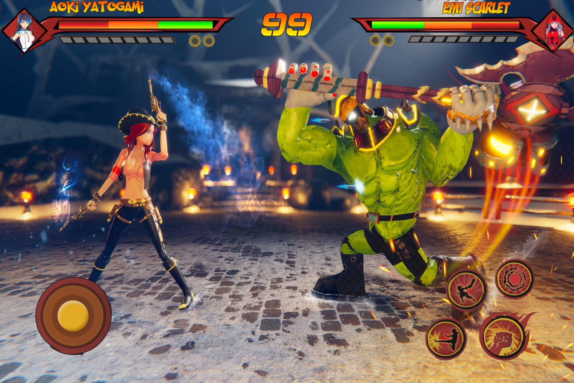 Screenshot of Anime Girl Battle Fighting RPG