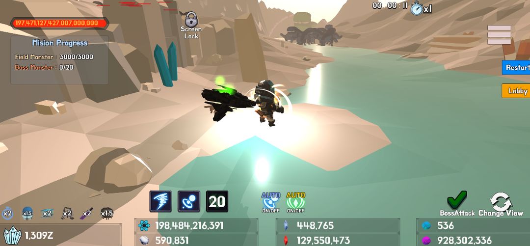 Screenshot of Mini Space Marine