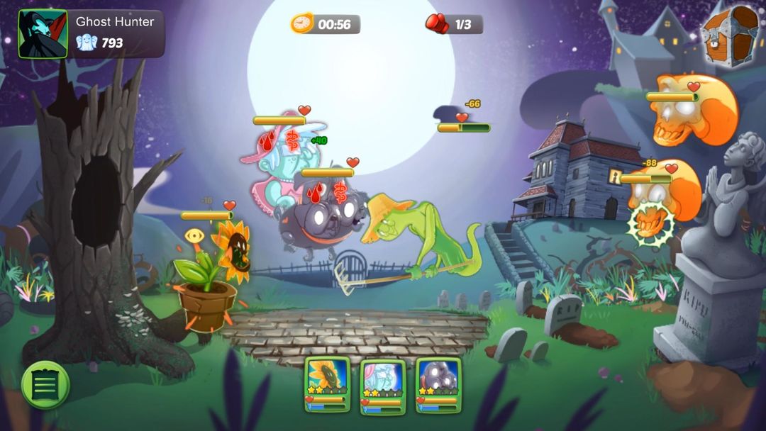 Screenshot of Spooky Heroes
