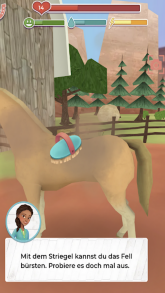 Captura de Tela do Jogo Horse Ride Farm Adventure