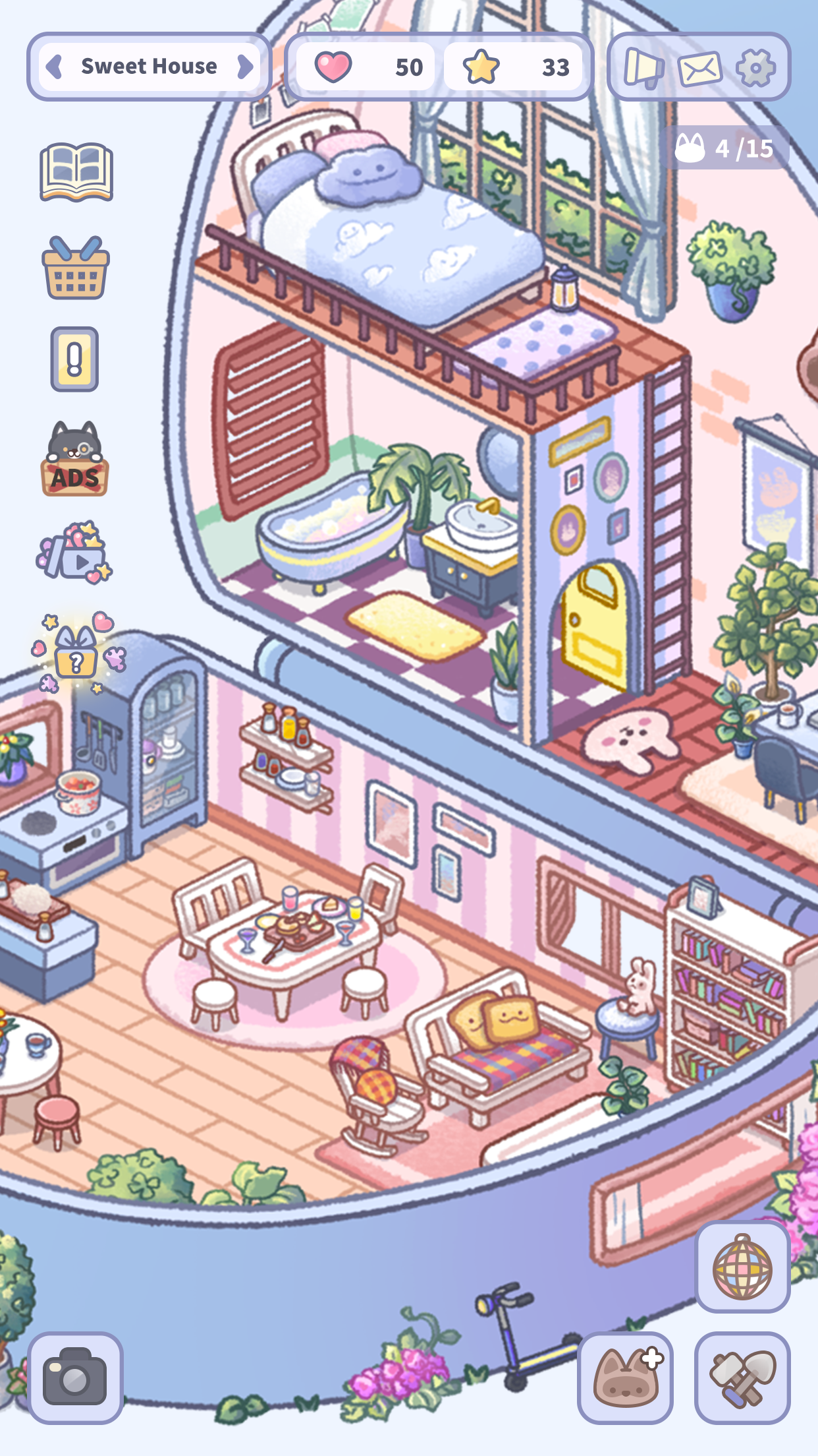 Healing Pocket Game Screenshot