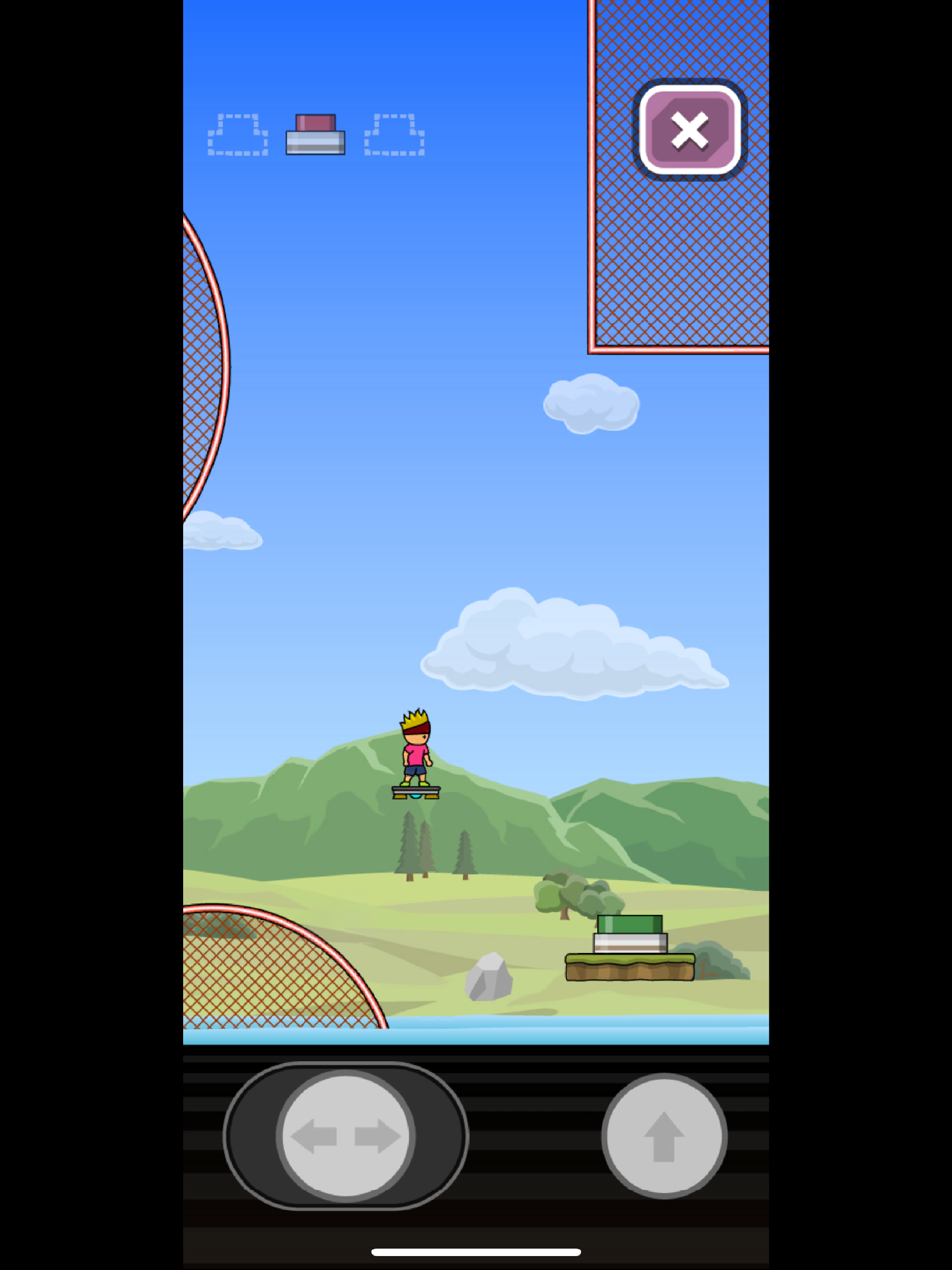 トニーくんのフライングボード ภาพหน้าจอเกม