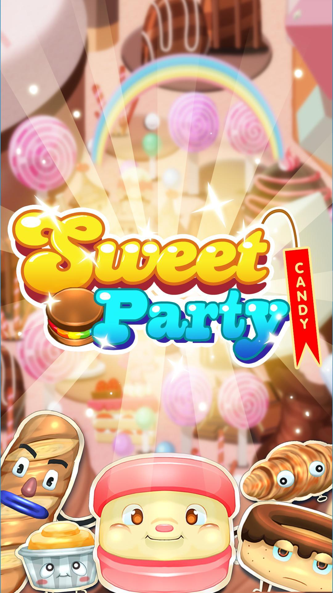 Screenshot 1 of Dolce festa di caramelle: partita gratuita 2.0.2