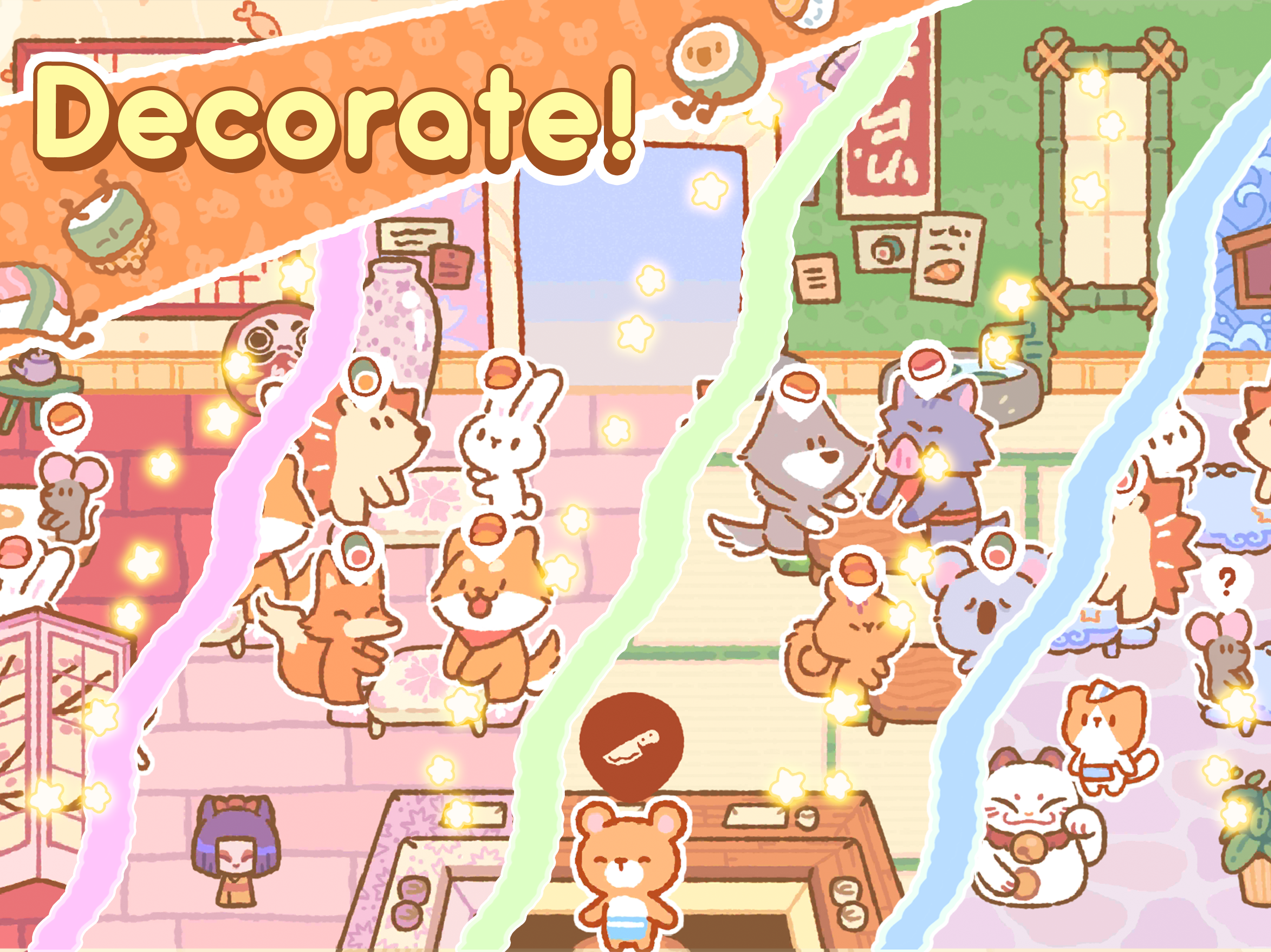 Kuma Sushi Bar Game Screenshot