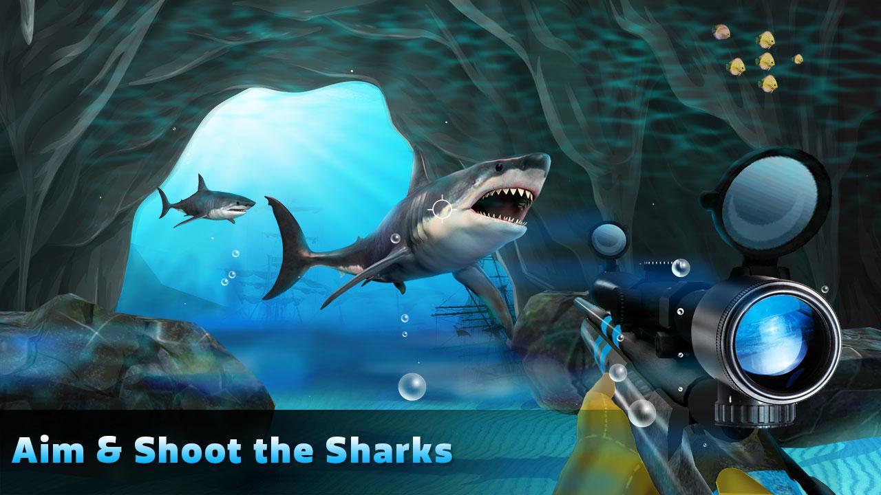 Shark Hunting Game Screenshot