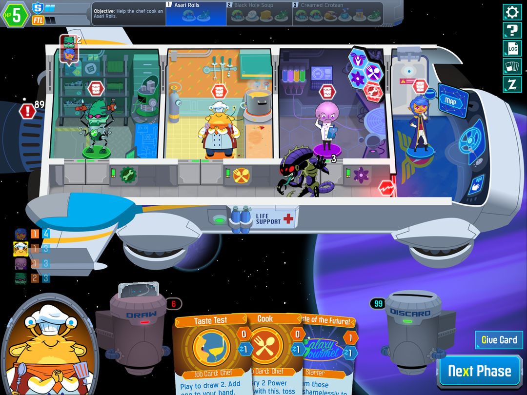 Space Food Truck screenshot game