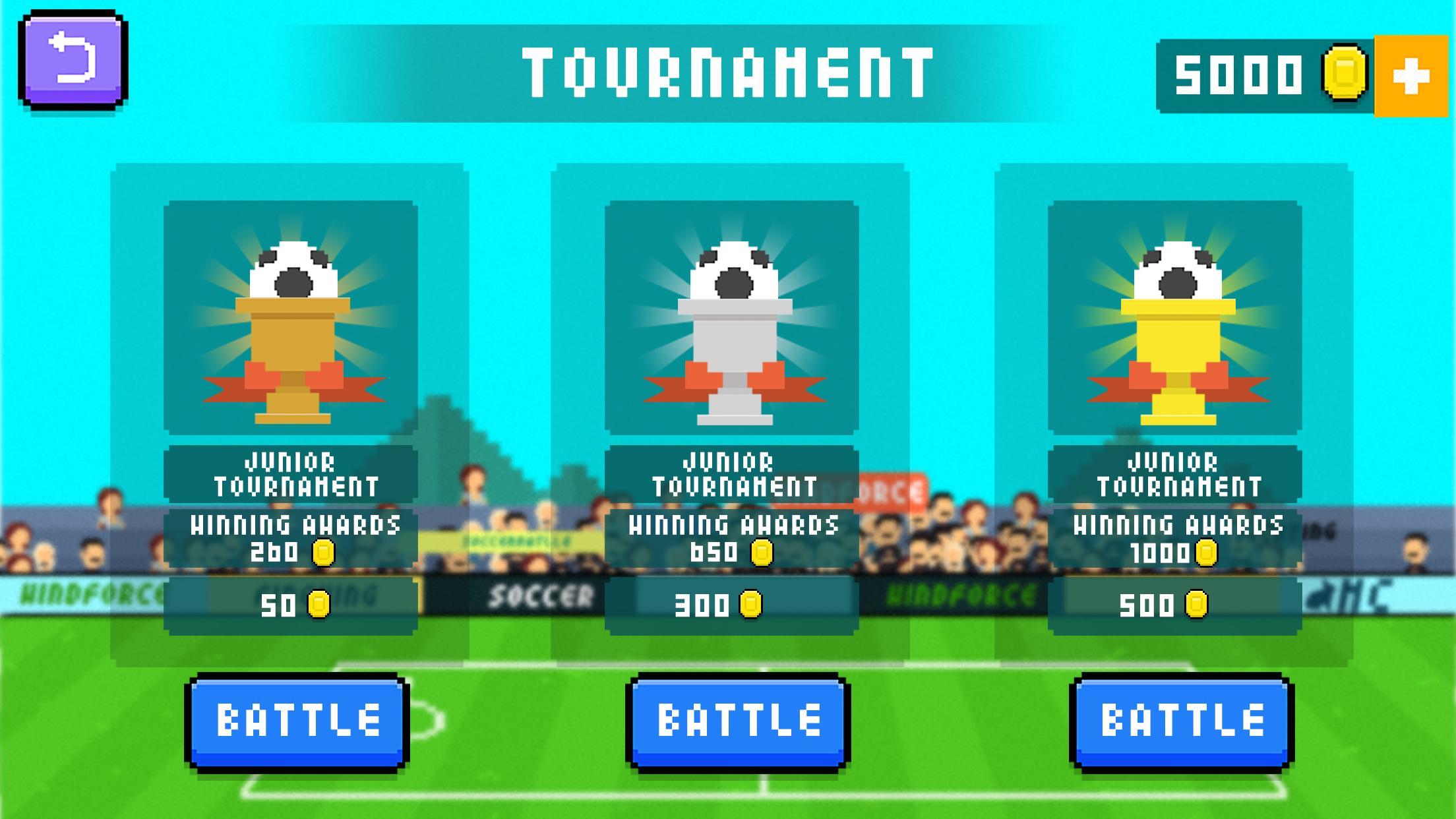 Screenshot of Holy Shoot - Soccer Battle