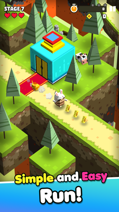 Screenshot of Cubie Adventure World
