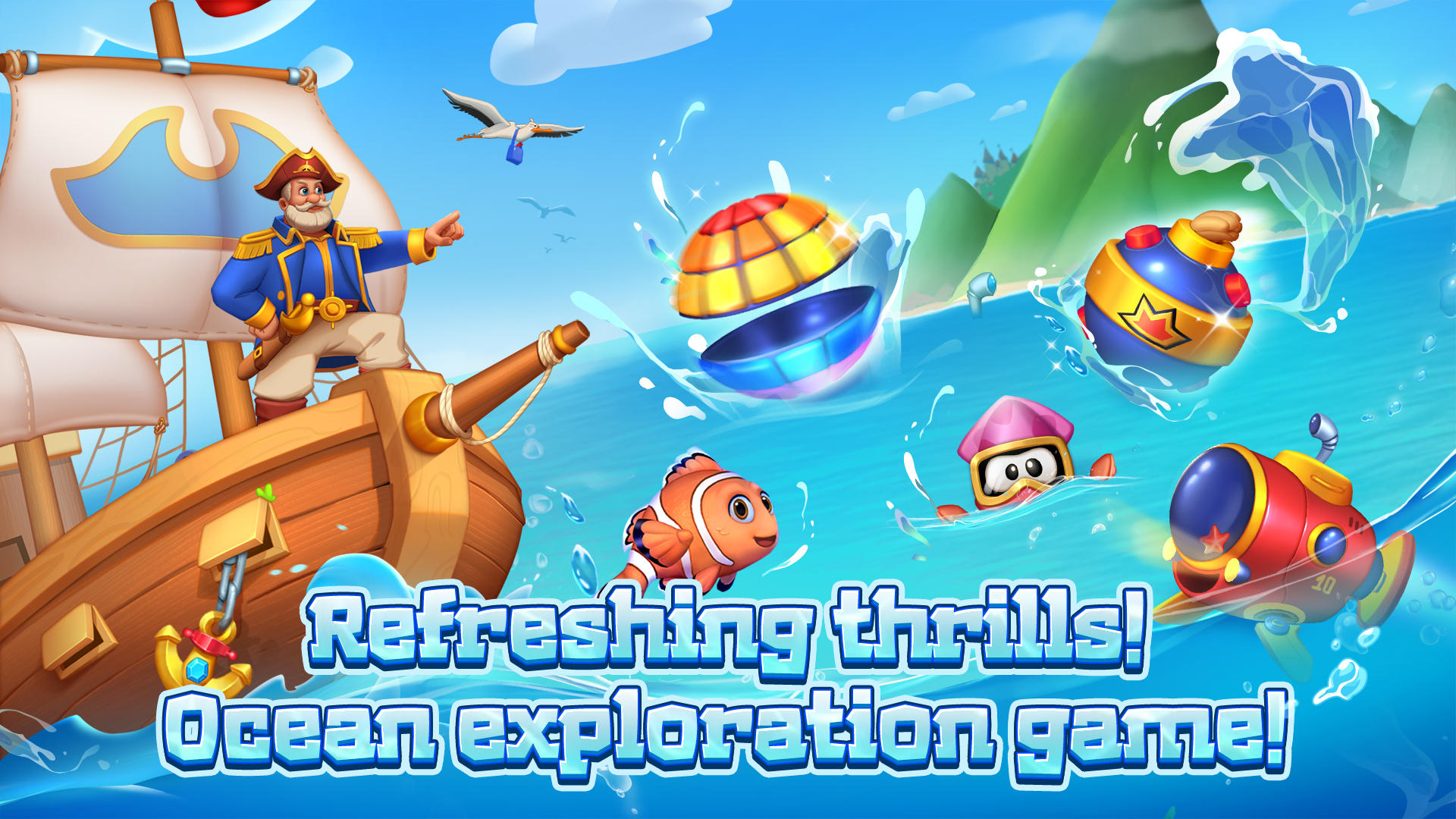 Скриншот игры Ocean Puzzle World