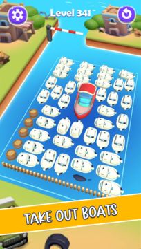 Parking Jam 3D: Boat Game Game Screenshot