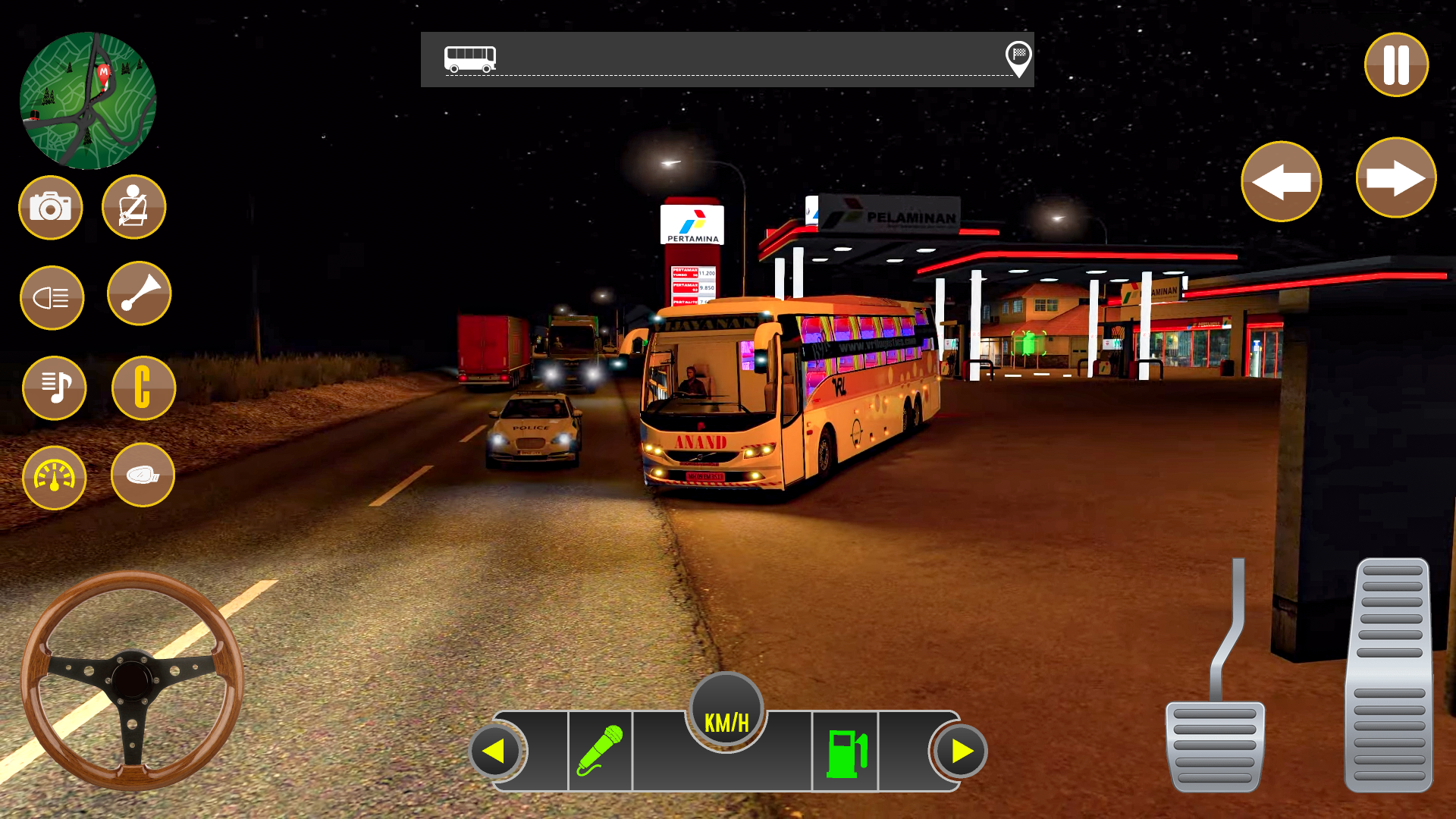 Screenshot 5 of Coach Driving School Bus Games 