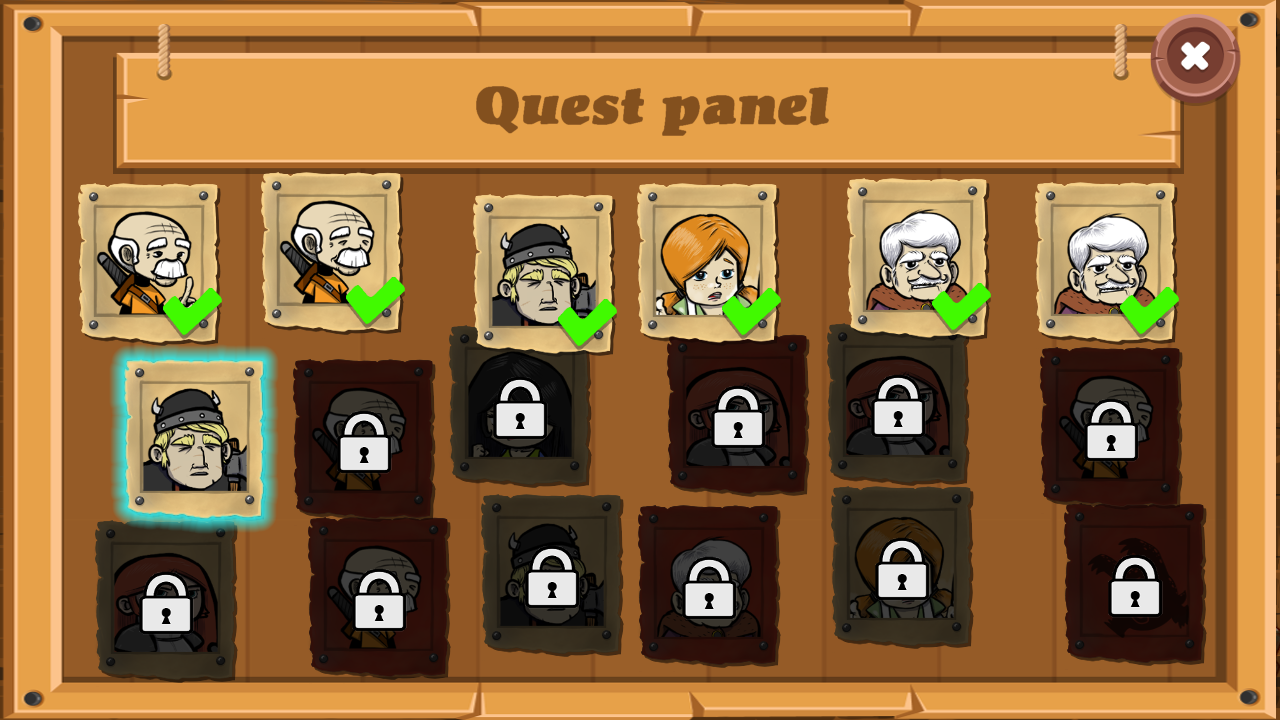 The Weave of Heroes - RPG Game Screenshot