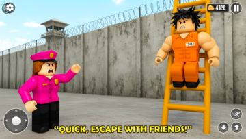 Obby Prison Escape Game Game Screenshot