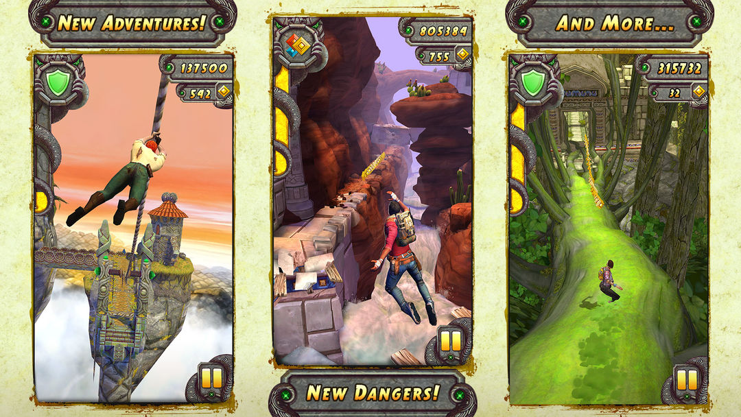 Temple Run 2 ภาพหน้าจอเกม